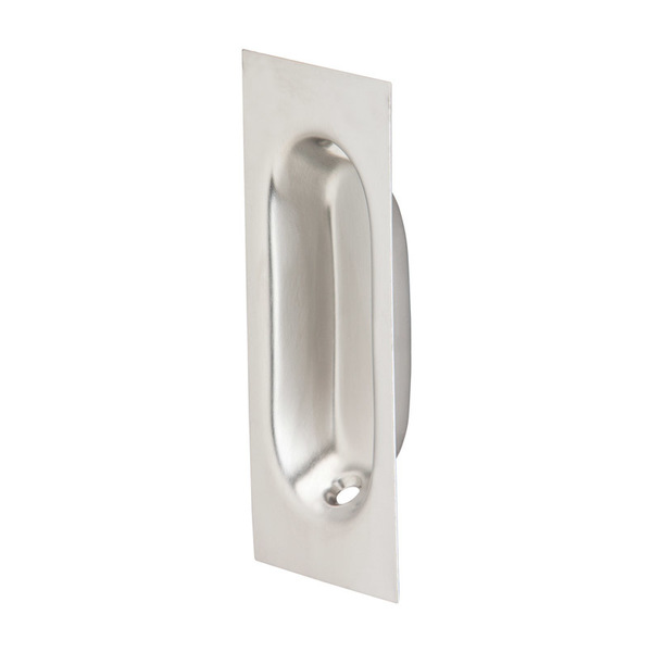 Ives Flush Pull Satin Chrome 22B26D